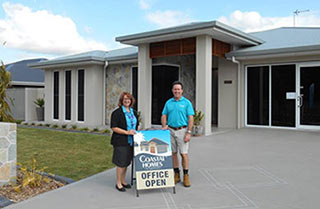 Four new display homes